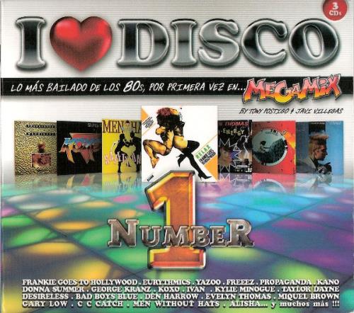 I Love Disco 80s Number 1 (3CD) (2015)
