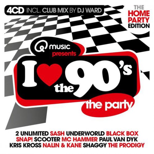 I Love The 90s - The Home Party Edition (4CD) (2021) FLAC