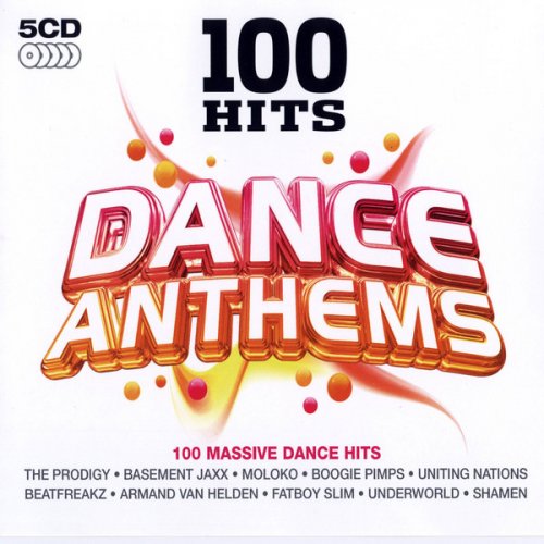 100 Hits Dance Anthems (5CD) (2008) FLAC