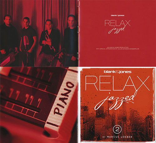 Blank and Jones - Relax: Jazzed by Julian and Roman Wasserfuhr and Jazzed 2 by Marcus Loeber Vol.1-3 (2012-2022)