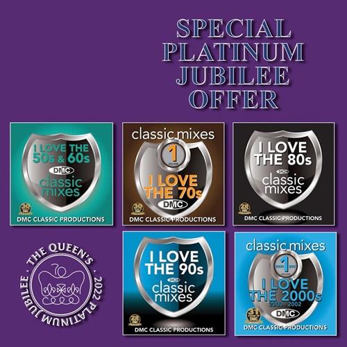 DMC Jubilee Offer 3 - Classic Mixes 50 - 60 - 70 - 80 - 90 - 2000 (2022)