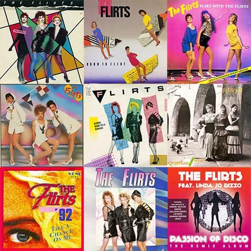 The Flirts - Collection 6LP + 2CD Albums (1982-2014)