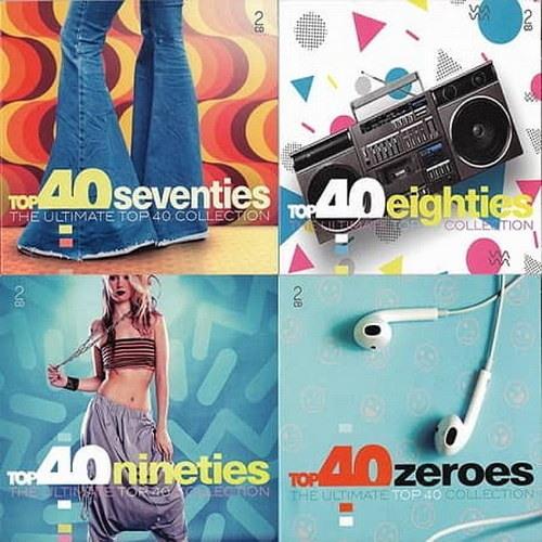 The Ultimate Top 40 Collection - 70s, 80s, 90s, 00s (8CD) (2019)