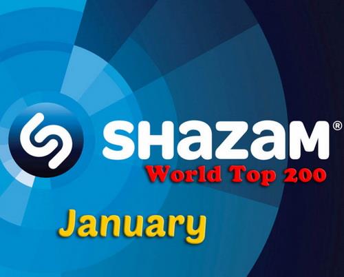 Shazam World Top 200 January (2023)